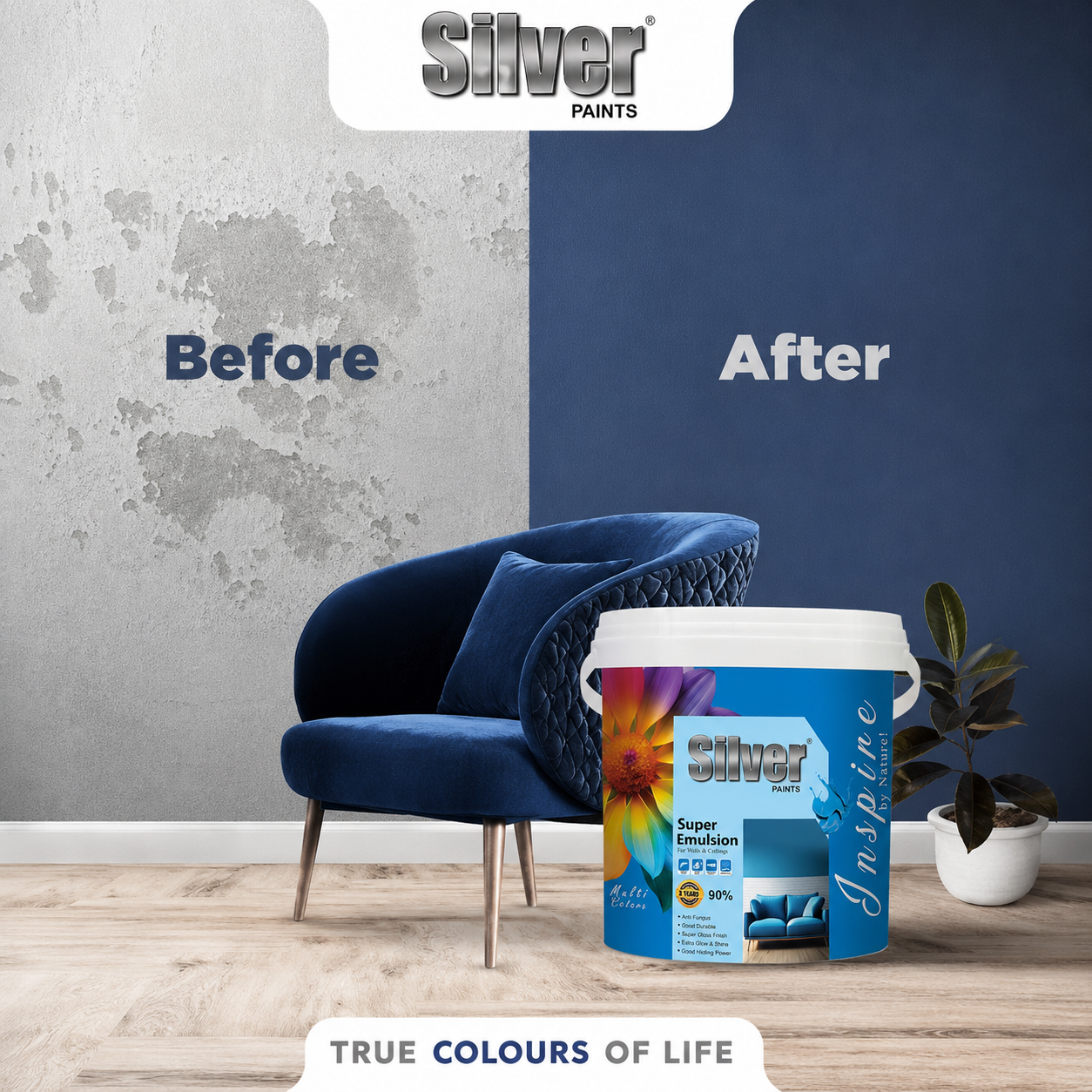Silver 75% Paint